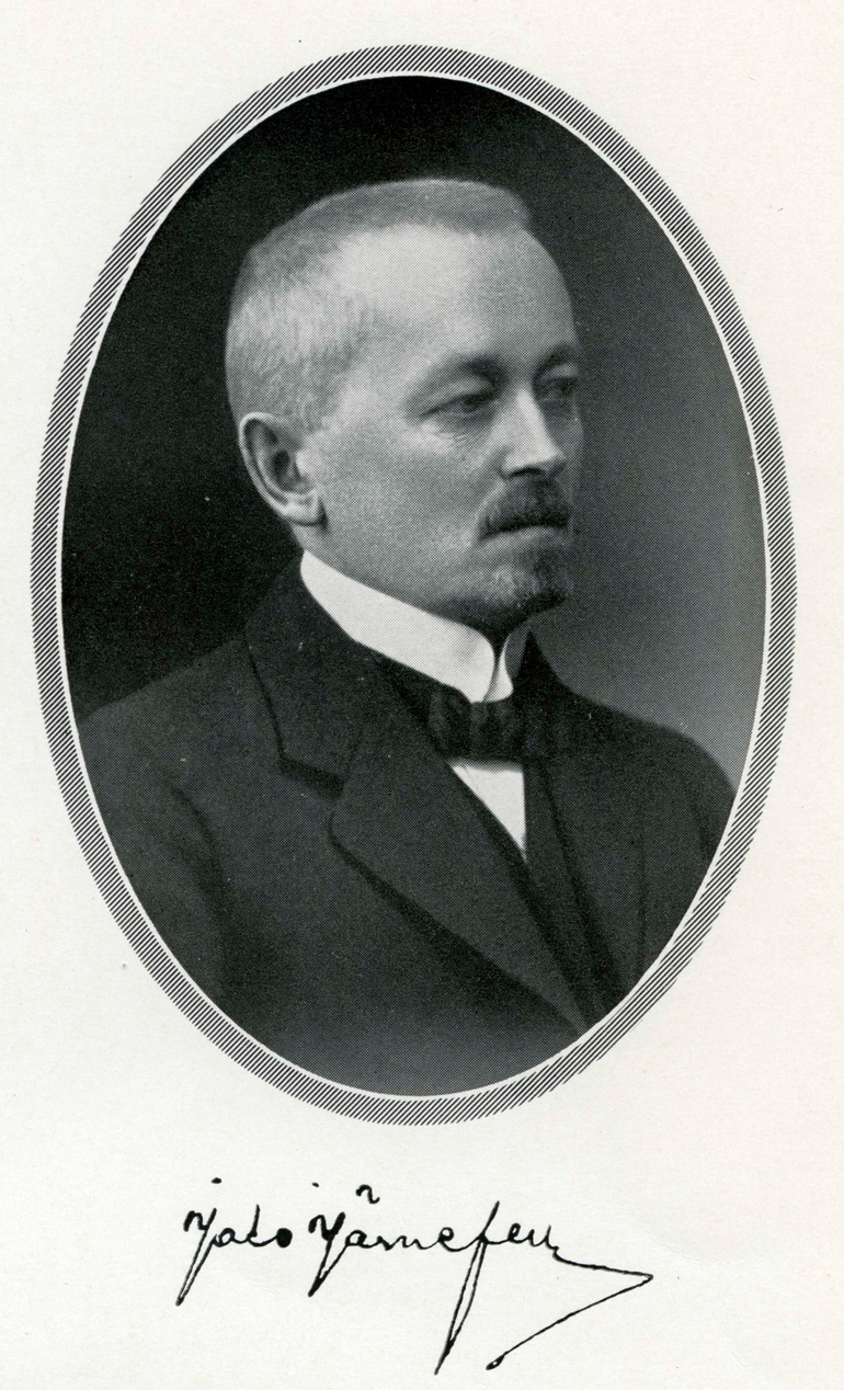 J. W. Järnefelt, member of the Board of the Bank of Finland. Bank of Finland.