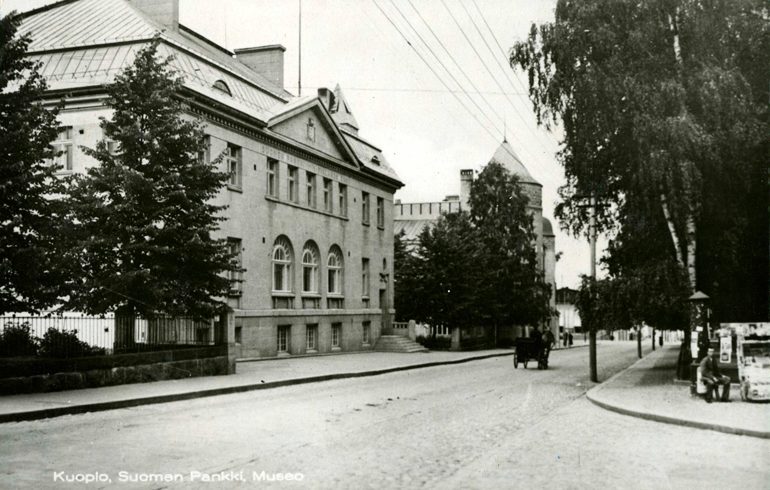Kuopio kontor. Finlands Bank.