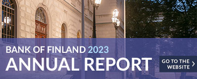 Bank of Finland Annual report - go to the website