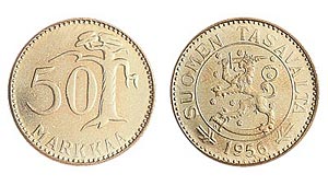 50 markkaa, 1956 (tyyppi 1952)